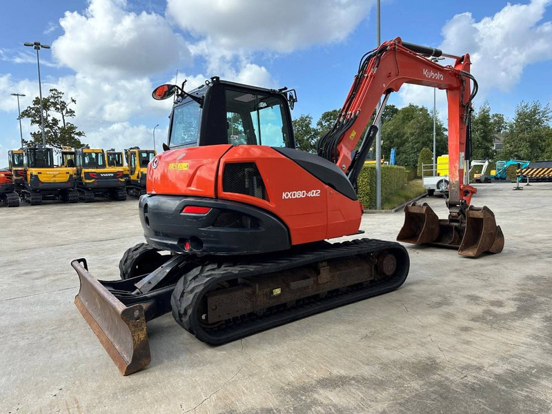 Kubota KX080-4 - Верижен багер: снимка 4 Kubota KX080-4 - Верижен багер: снимка 4