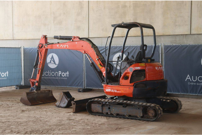 Kubota U35-3a3 - Мини багер: снимка 3 Kubota U35-3a3 - Мини багер: снимка 3