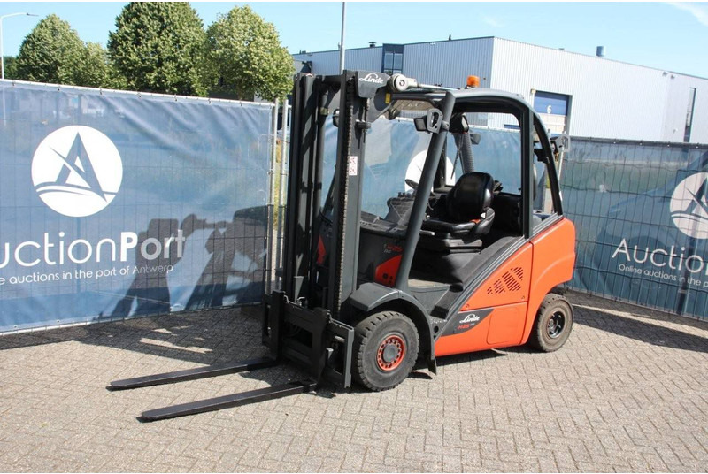 Дизелов мотокар Linde H25D-02: снимка 8