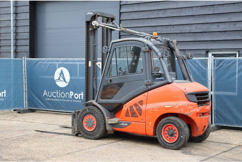 Linde H50D-01 - Дизелов мотокар: снимка 3 Linde H50D-01 - Дизелов мотокар: снимка 3