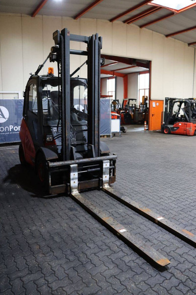 Дизелов мотокар Linde H50D-02: снимка 7