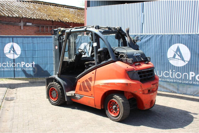 Linde H50T-02/600 - Дизелов мотокар: снимка 3 Linde H50T-02/600 - Дизелов мотокар: снимка 3