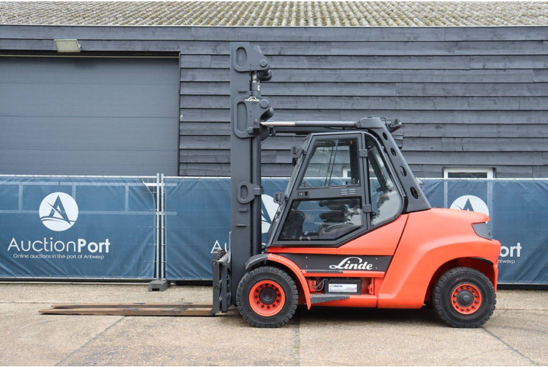 Linde H80D-01/900 - Дизелов мотокар: снимка 2 Linde H80D-01/900 - Дизелов мотокар: снимка 2