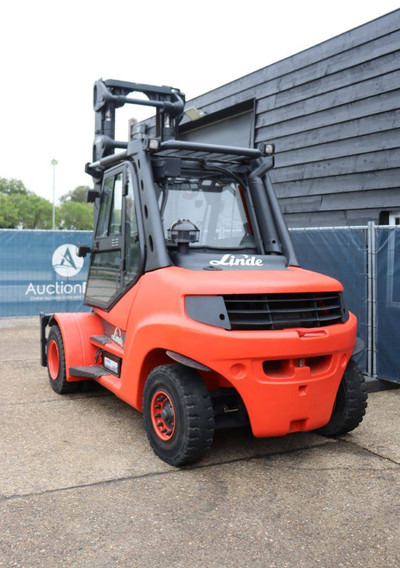 Linde H80D-01/900 - Дизелов мотокар: снимка 4 Linde H80D-01/900 - Дизелов мотокар: снимка 4
