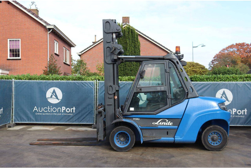 Linde H80D-900 - Дизелов мотокар: снимка 2 Linde H80D-900 - Дизелов мотокар: снимка 2