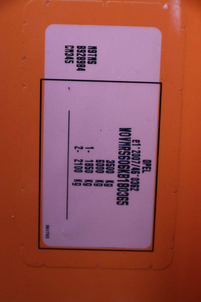 Товарен бус Opel Movano: снимка 20