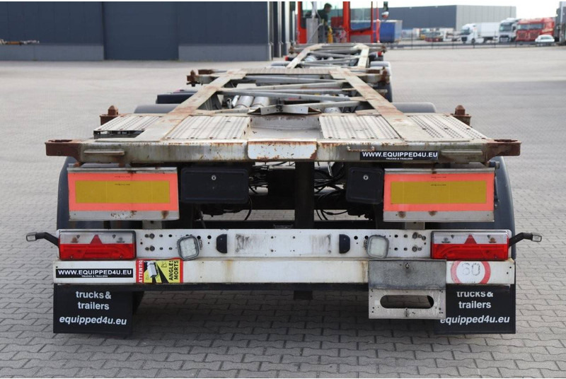 TURBO'S HOET 20FT/30FT ADR-CHASSIS - Шаси полуремарке: снимка 4 TURBO'S HOET 20FT/30FT ADR-CHASSIS - Шаси полуремарке: снимка 4