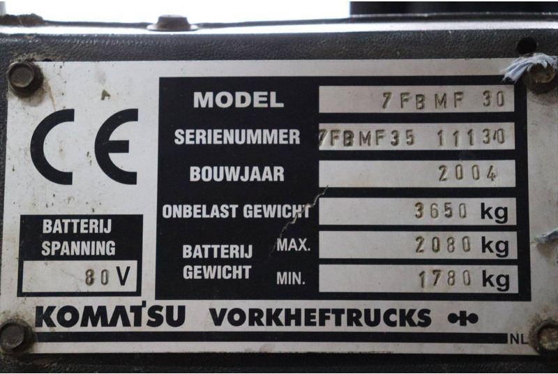 Електрокар Toyota 7FBMF30: снимка 18