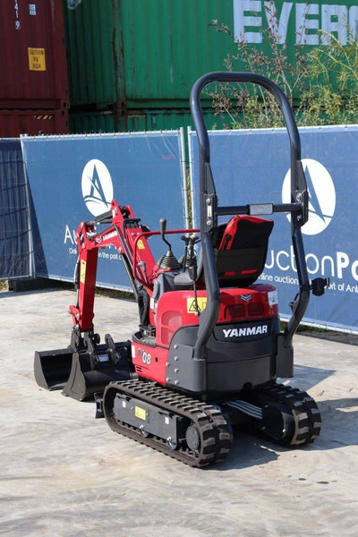 Yanmar SV08-1C - Мини багер: снимка 4 Yanmar SV08-1C - Мини багер: снимка 4