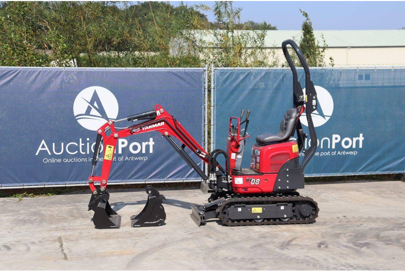 Yanmar SV08-1C - Мини багер: снимка 1 Yanmar SV08-1C - Мини багер: снимка 1