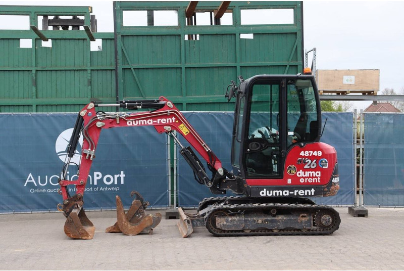 Yanmar SV26 - Верижен багер: снимка 1 Yanmar SV26 - Верижен багер: снимка 1