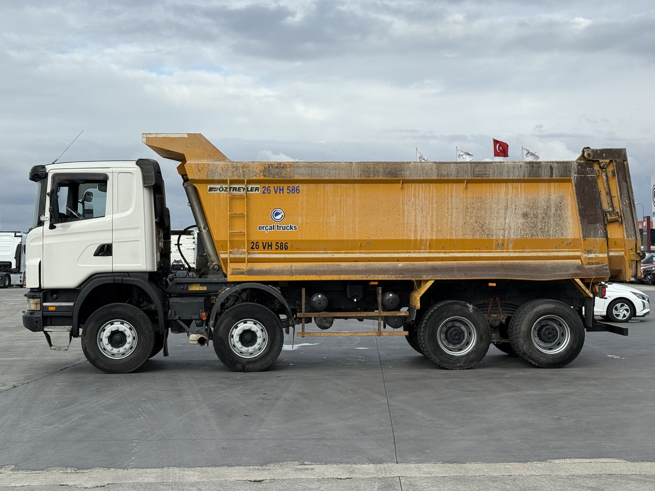 SCANIA 2012 G420/MANUAL-8X4-EURO5-HARDOX TIPPER 11 PCS - Самосвал камион: снимка 5 SCANIA 2012 G420/MANUAL-8X4-EURO5-HARDOX TIPPER 11 PCS - Самосвал камион: снимка 5