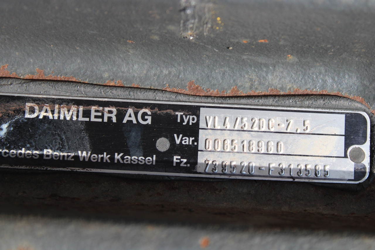 AXA FATA MERCEDES ACTROS MP2 MP3 VL4-520C-7,5 006518960 A9433311601 - Предна ос за Камион: снимка 2 AXA FATA MERCEDES ACTROS MP2 MP3 VL4-520C-7,5 006518960 A9433311601 - Предна ос за Камион: снимка 2
