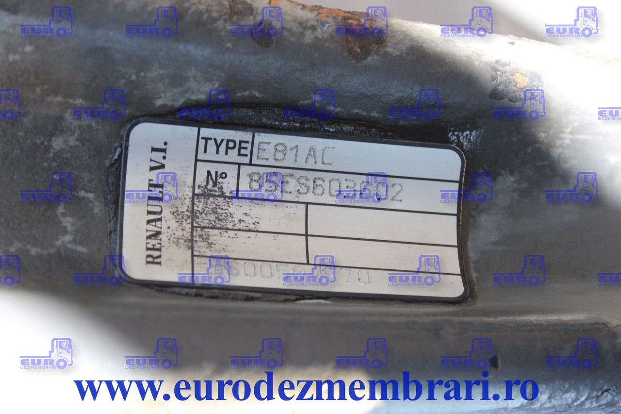 AXA FATA RENAULT 5600584570 - Предна ос за Камион: снимка 2 AXA FATA RENAULT 5600584570 - Предна ос за Камион: снимка 2