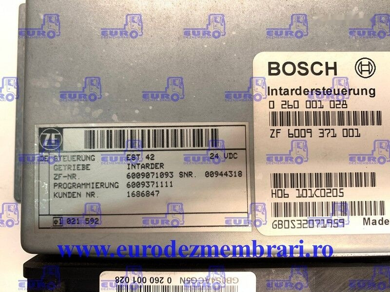 Bosch EST 42 1686847 DAF - Блок за управление за Камион: снимка 2 Bosch EST 42 1686847 DAF - Блок за управление за Камион: снимка 2