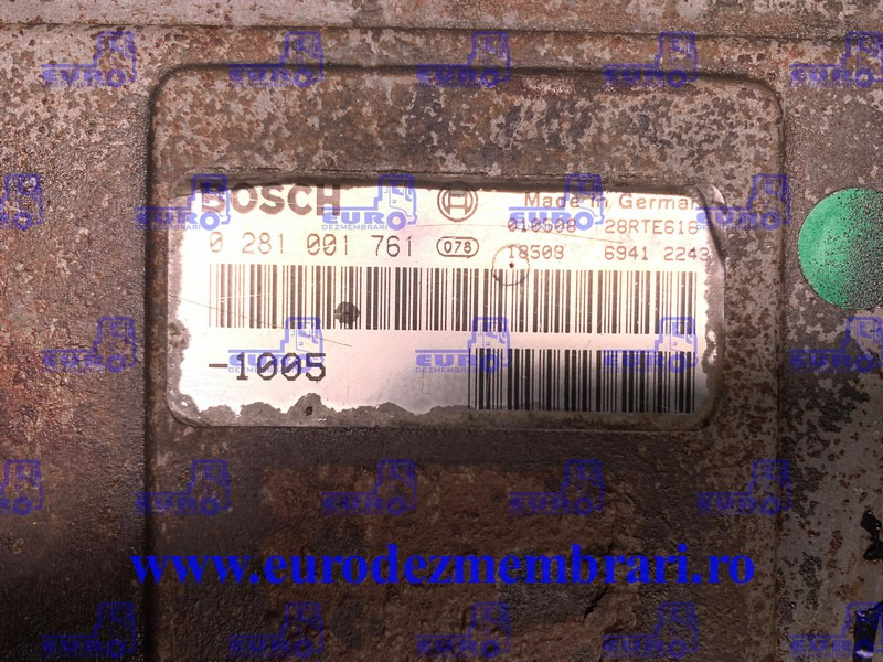 CALCULATOR KIT PORNIRE MAN TGA D28 510CP 0281001761 - Блок за управление за Камион: снимка 2 CALCULATOR KIT PORNIRE MAN TGA D28 510CP 0281001761 - Блок за управление за Камион: снимка 2