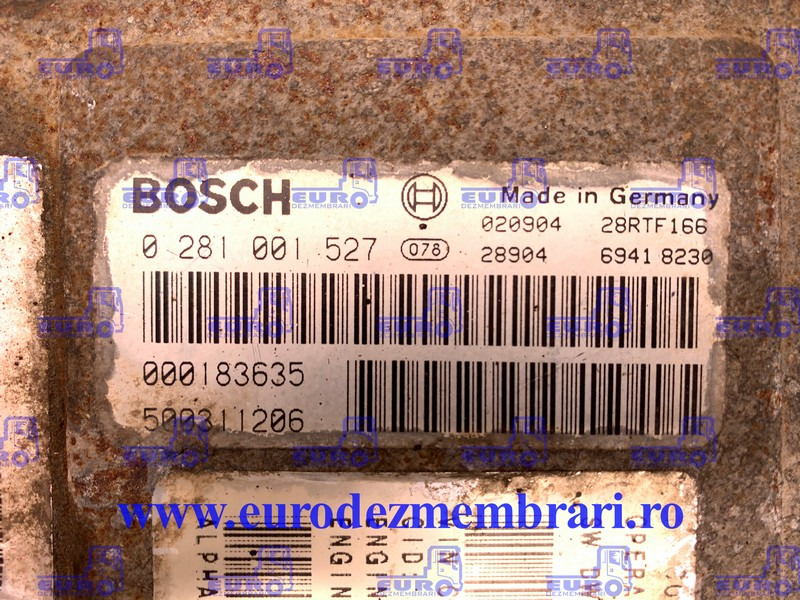 CALCULATOR MOTOR IVECO CURSOR 10 E3 500311206 - Блок за управление за Камион: снимка 2 CALCULATOR MOTOR IVECO CURSOR 10 E3 500311206 - Блок за управление за Камион: снимка 2