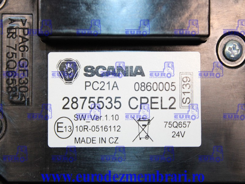 COMENZI USA STANGA SCANIA SUPER 2569012, 2875535 - Кабина и интериор за Камион: снимка 5 COMENZI USA STANGA SCANIA SUPER 2569012, 2875535 - Кабина и интериор за Камион: снимка 5