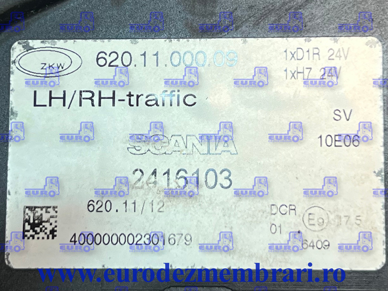 FAR CU XENON STANGA SCANIA 2416103 - Преден фар за Камион: снимка 3 FAR CU XENON STANGA SCANIA 2416103 - Преден фар за Камион: снимка 3