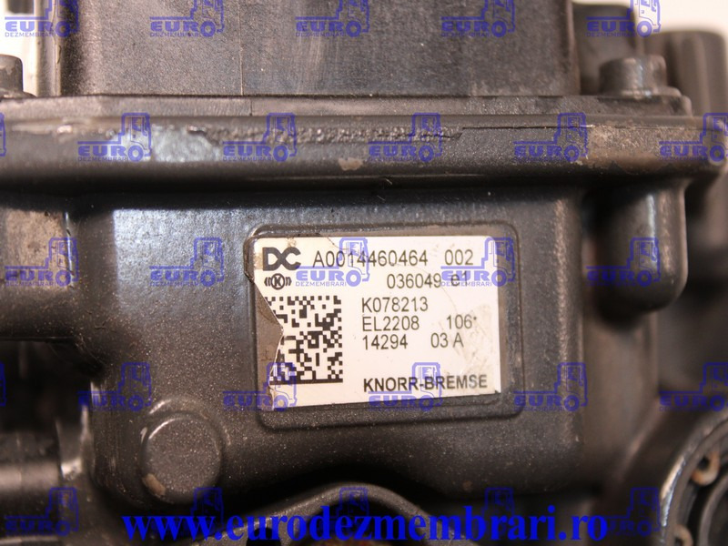 SUPAPA REFULARE MERCEDES ACTROS MP4 A0014460464, K078213 - Спирачен клапан за Камион: снимка 3 SUPAPA REFULARE MERCEDES ACTROS MP4 A0014460464, K078213 - Спирачен клапан за Камион: снимка 3