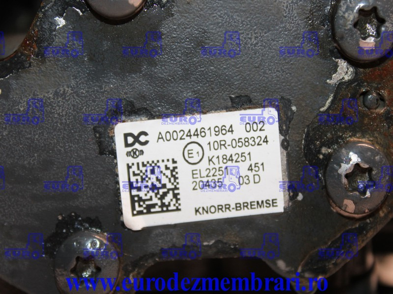 SUPAPA REFULARE MERCEDES ACTROS MP4 A0024461964, K184251 - Спирачен клапан за Камион: снимка 2 SUPAPA REFULARE MERCEDES ACTROS MP4 A0024461964, K184251 - Спирачен клапан за Камион: снимка 2