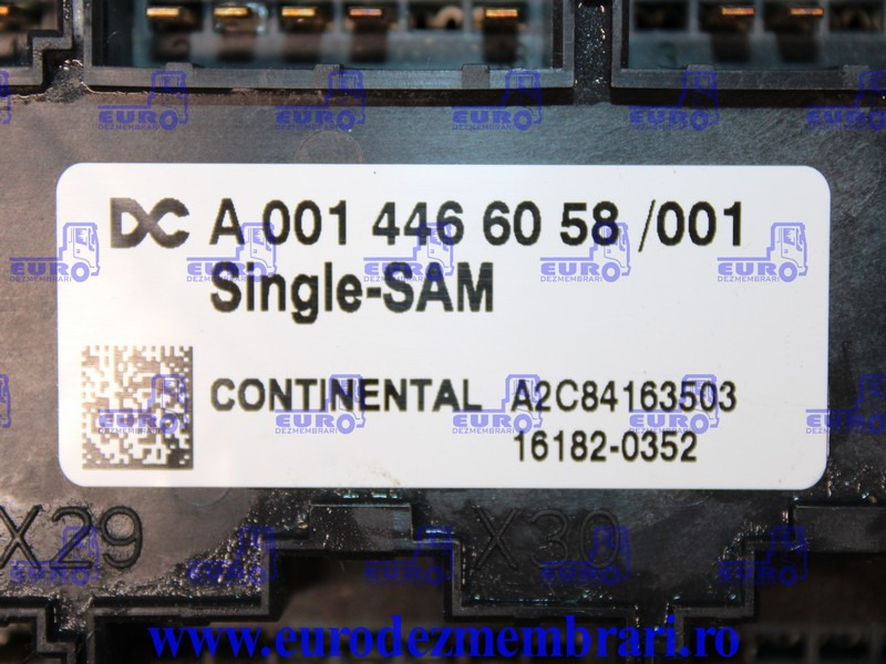 TABLOU SIGURANTE MERCEDES ACTROS MP4 SINGLE SAM A0014466058 - Предпазител за Камион: снимка 3 TABLOU SIGURANTE MERCEDES ACTROS MP4 SINGLE SAM A0014466058 - Предпазител за Камион: снимка 3