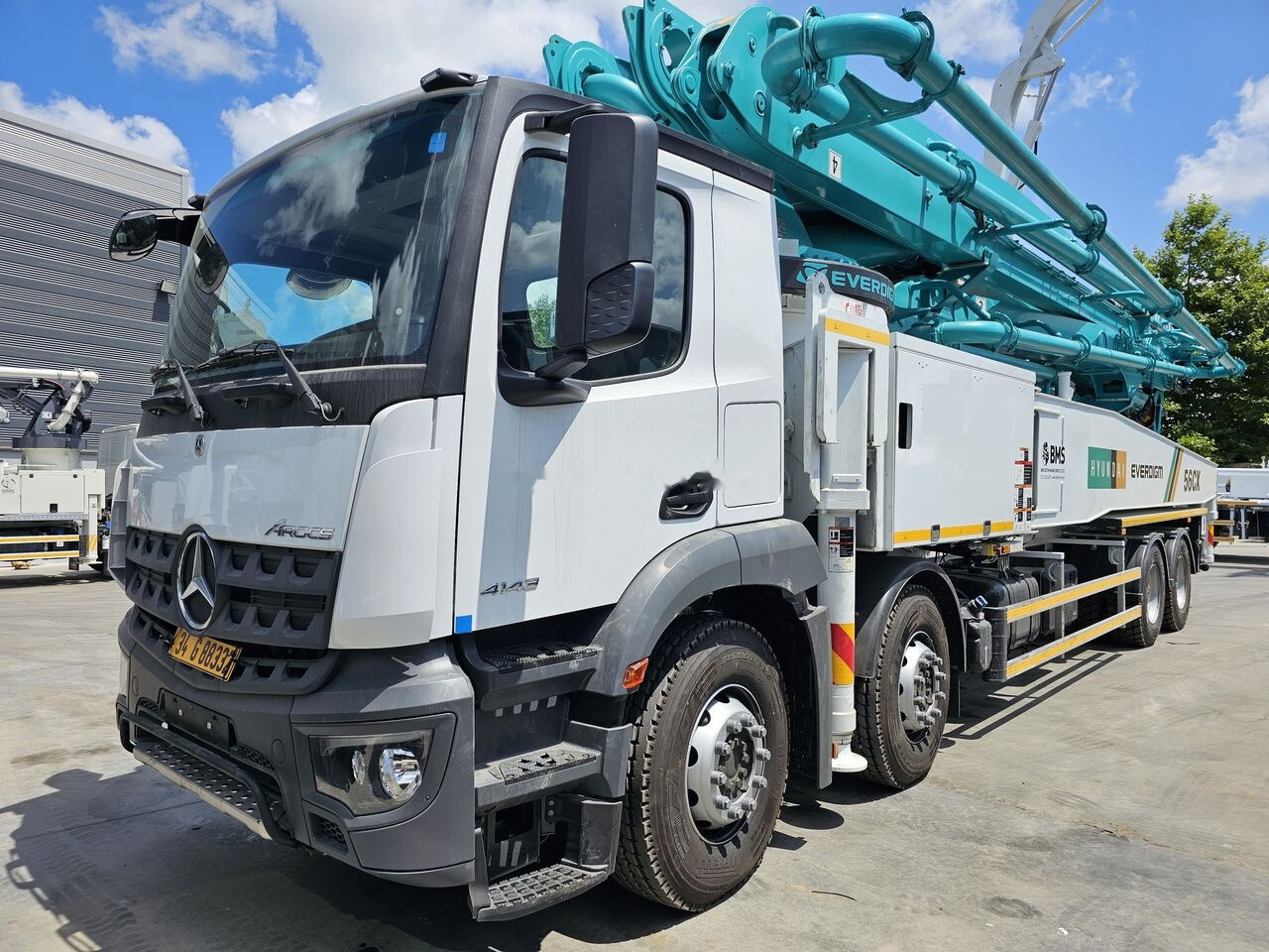 Нови Бетон помпа Mercedes-Benz Arocs 4143 P E6: снимка 6