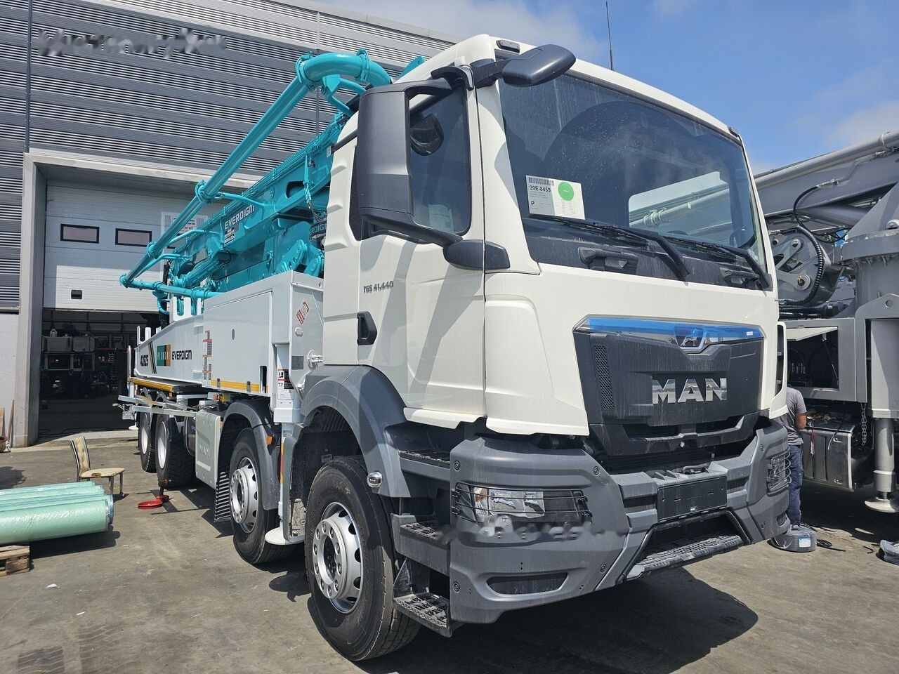 Mercedes-Benz New Everdigm ECP 42 CX 5 ECP 42 CX5 on chassis - Бетон помпа: снимка 1 Mercedes-Benz New Everdigm ECP 42 CX 5 ECP 42 CX5 on chassis - Бетон помпа: снимка 1