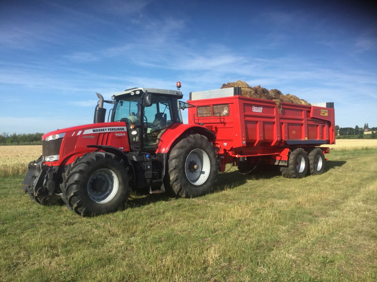 Massey Ferguson 7624 DYNA VT - Трактор: снимка 4 Massey Ferguson 7624 DYNA VT - Трактор: снимка 4