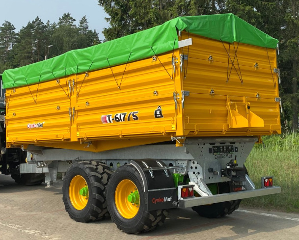 Cynkomet Przyczepa Tandem 15,5 t / Tandemanhänger / Tandem trailer / Тандемный прицеп - Селскостопанско ремарке самосвал: снимка 2 Cynkomet Przyczepa Tandem 15,5 t / Tandemanhänger / Tandem trailer / Тандемный прицеп - Селскостопанско ремарке самосвал: снимка 2