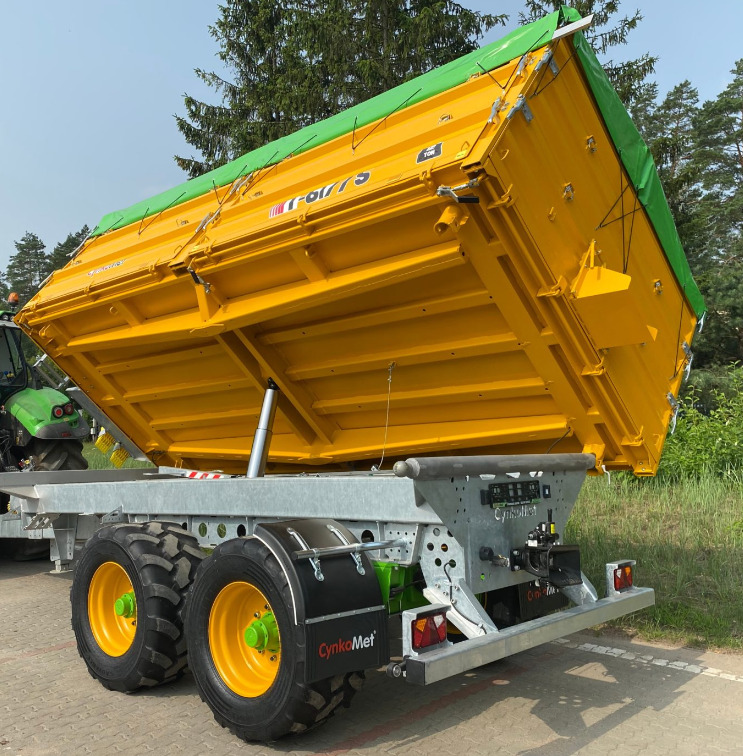 Cynkomet Przyczepa Tandem 15,5 t / Tandemanhänger / Tandem trailer / Тандемный прицеп - Селскостопанско ремарке самосвал: снимка 4 Cynkomet Przyczepa Tandem 15,5 t / Tandemanhänger / Tandem trailer / Тандемный прицеп - Селскостопанско ремарке самосвал: снимка 4