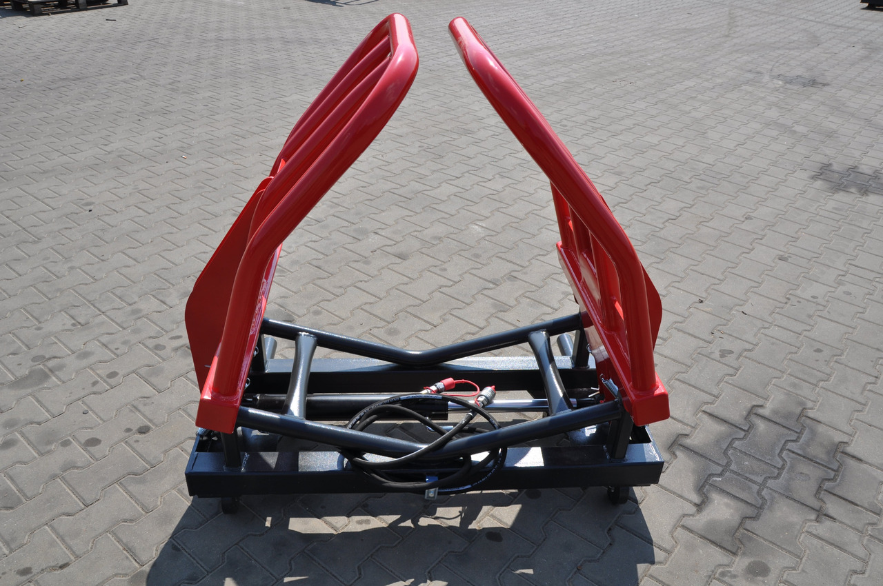 METAL-TECHNIK Bale Gripper / Rundballenzange / грейфер для рулонов - Грайфер за Челен товарач за трактор: снимка 2 METAL-TECHNIK Bale Gripper / Rundballenzange / грейфер для рулонов - Грайфер за Челен товарач за трактор: снимка 2