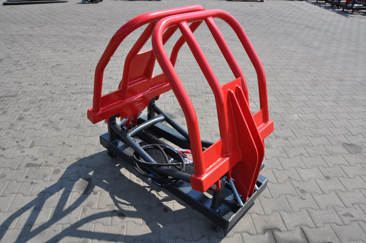 METAL-TECHNIK Bale Gripper / Rundballenzange / грейфер для рулонов - Грайфер за Челен товарач за трактор: снимка 3 METAL-TECHNIK Bale Gripper / Rundballenzange / грейфер для рулонов - Грайфер за Челен товарач за трактор: снимка 3