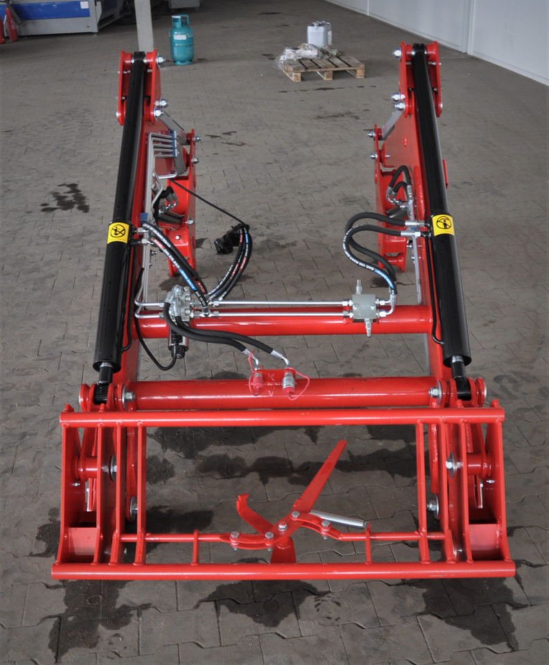 Metal - Technik Ładowacz czoŁowy / Frontlader / Front loader / Фронтальный погрузчик - Челен товарач за трактор: снимка 4 Metal - Technik Ładowacz czoŁowy / Frontlader / Front loader / Фронтальный погрузчик - Челен товарач за трактор: снимка 4