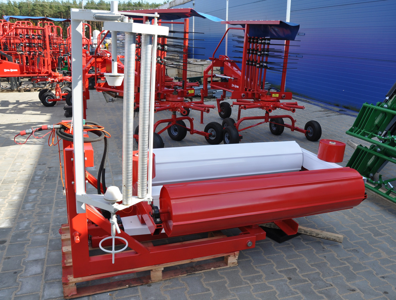 Owijarka / Ballenwickler / bale wrapper / Обмотчик рулонов - Машина за фолиране: снимка 3 Owijarka / Ballenwickler / bale wrapper / Обмотчик рулонов - Машина за фолиране: снимка 3