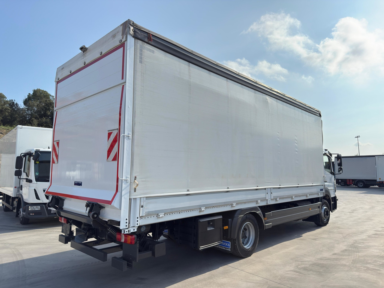 MERCEDES BENZ 15.24L Atego E6 (Semitauliner) - Камион с брезент: снимка 4 MERCEDES BENZ 15.24L Atego E6 (Semitauliner) - Камион с брезент: снимка 4