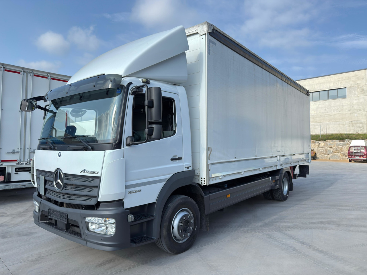 MERCEDES BENZ 15.24L Atego E6 (Semitauliner) - Камион с брезент: снимка 1 MERCEDES BENZ 15.24L Atego E6 (Semitauliner) - Камион с брезент: снимка 1