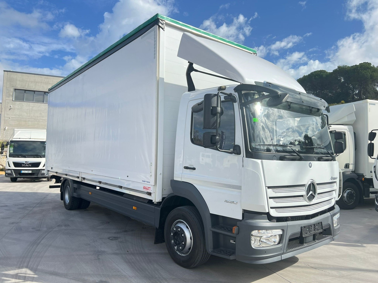 MERCEDES BENZ 15.30L Atego E6 (Semitauliner) - Камион с брезент: снимка 2 MERCEDES BENZ 15.30L Atego E6 (Semitauliner) - Камион с брезент: снимка 2