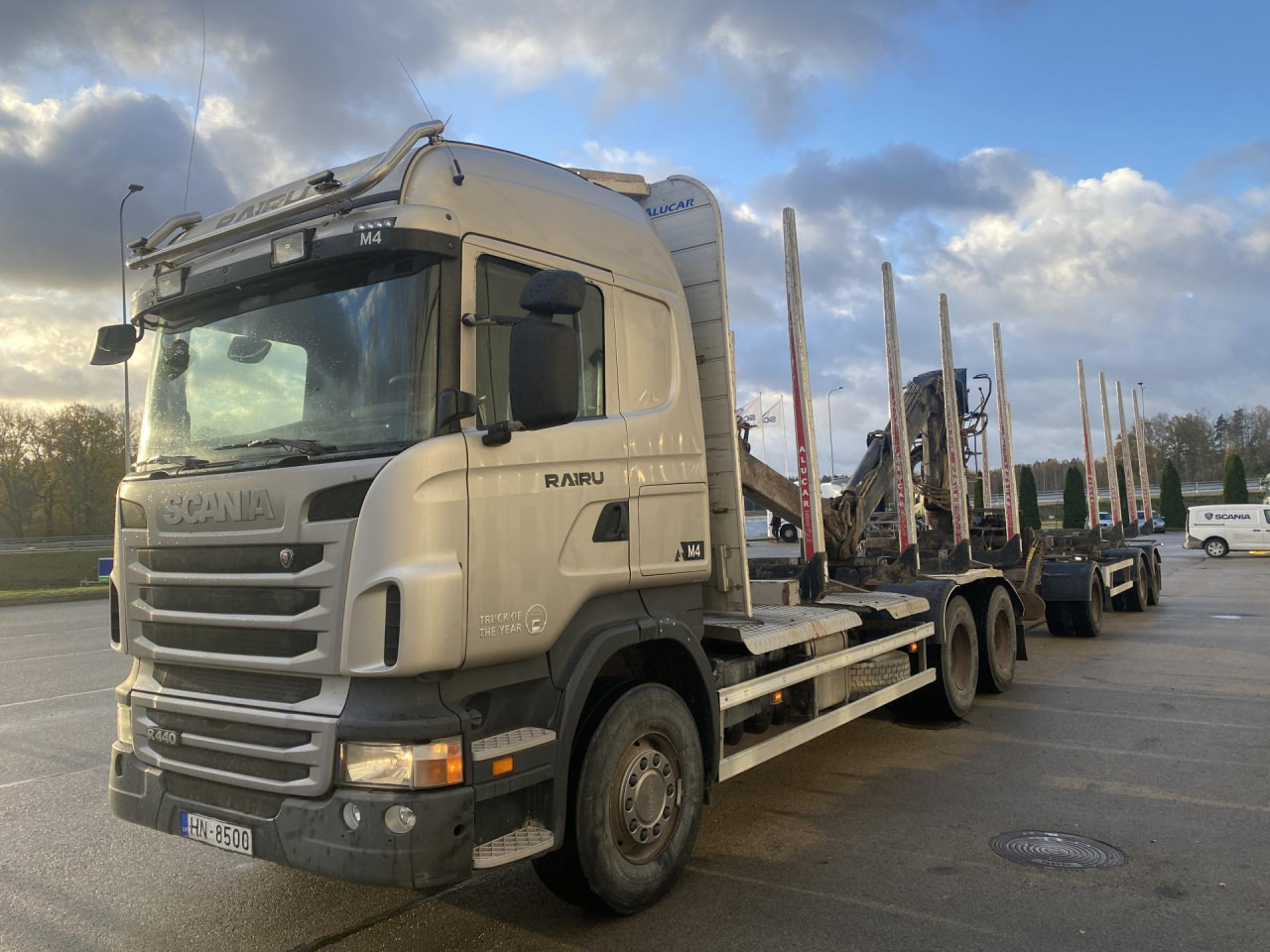 Шаси кабина SCANIA R 440 CB6x4HSA: снимка 8