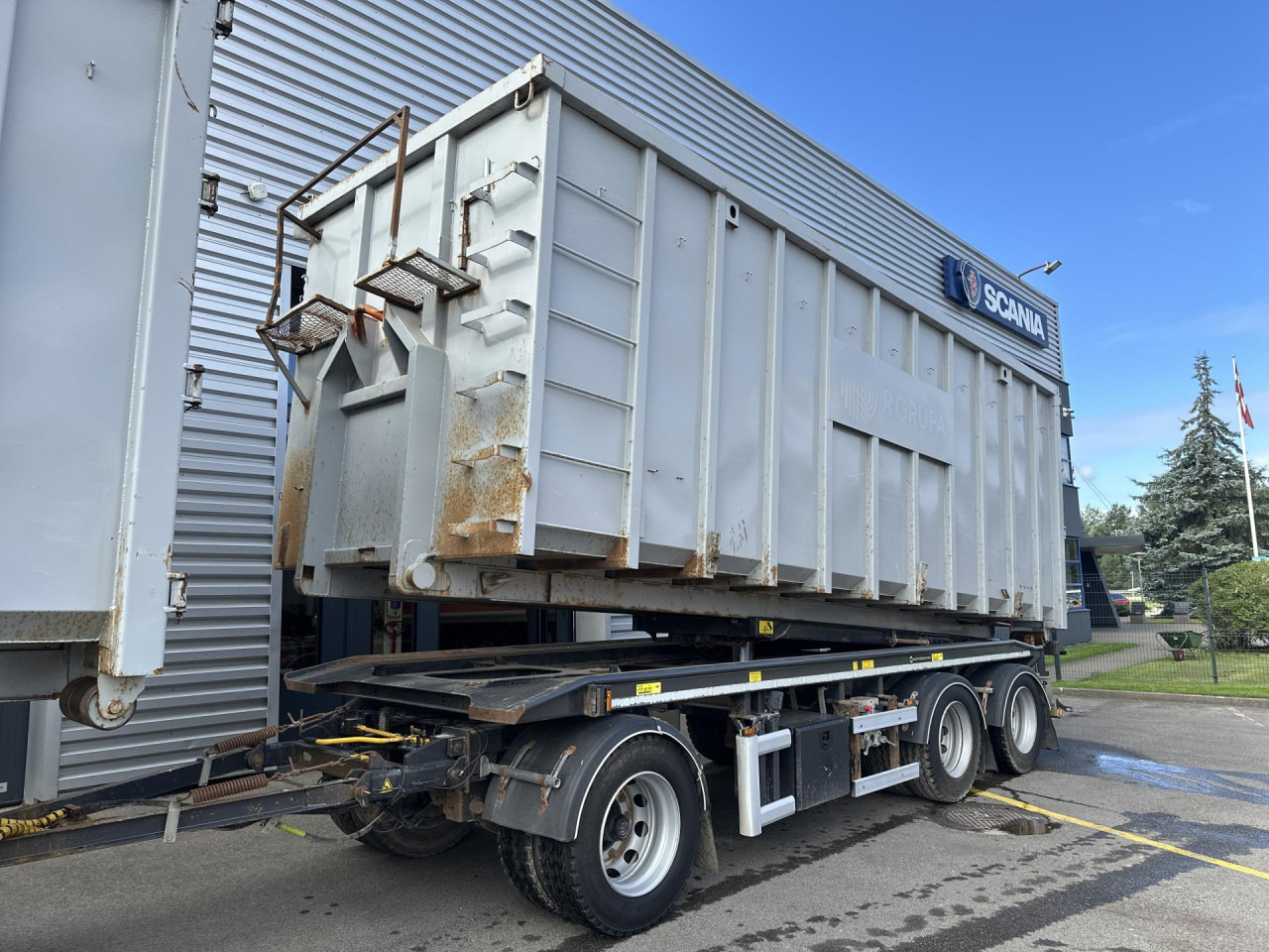 SCANIA R 450 B6x4HA - Контейнеровоз/ Сменна каросерия камион: снимка 5 SCANIA R 450 B6x4HA - Контейнеровоз/ Сменна каросерия камион: снимка 5