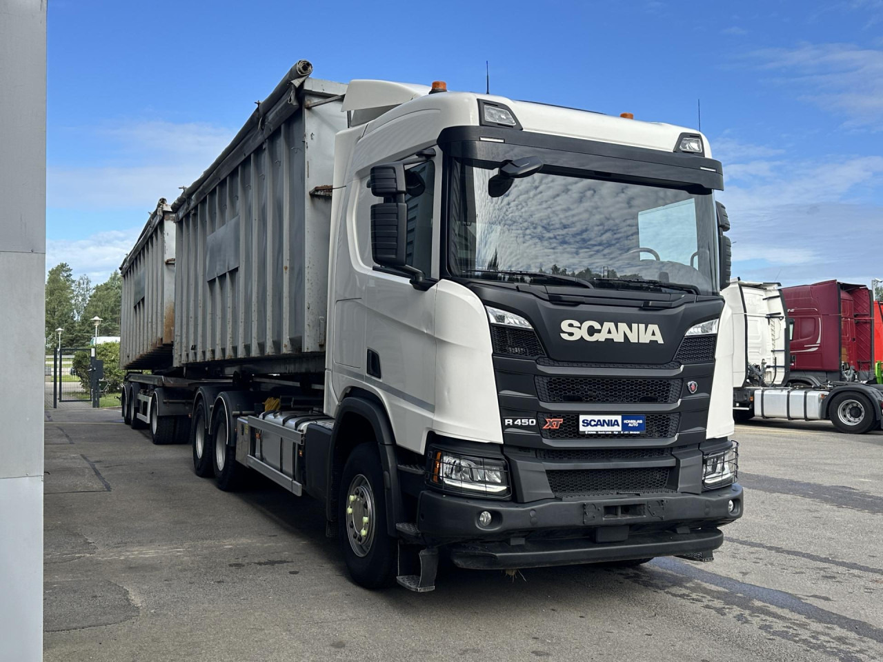 SCANIA R 450 B6x4HA - Контейнеровоз/ Сменна каросерия камион: снимка 1 SCANIA R 450 B6x4HA - Контейнеровоз/ Сменна каросерия камион: снимка 1