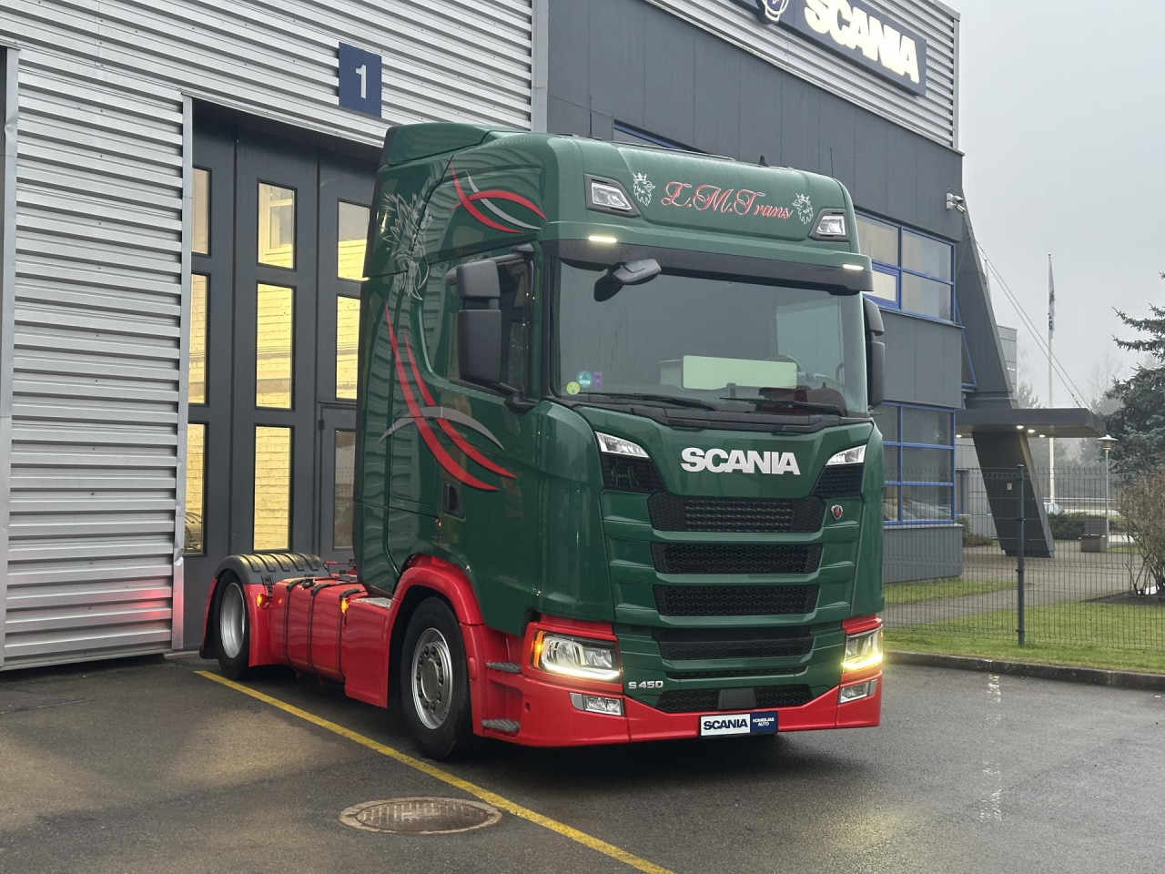 SCANIA S 450 A4x2EB - Влекач: снимка 1 SCANIA S 450 A4x2EB - Влекач: снимка 1