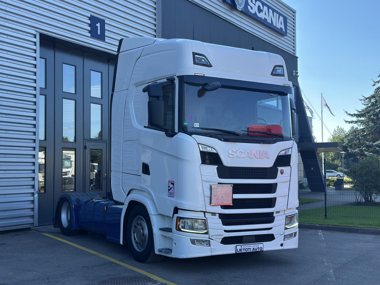 SCANIA S 450 A4x2EB - Влекач: снимка 1 SCANIA S 450 A4x2EB - Влекач: снимка 1