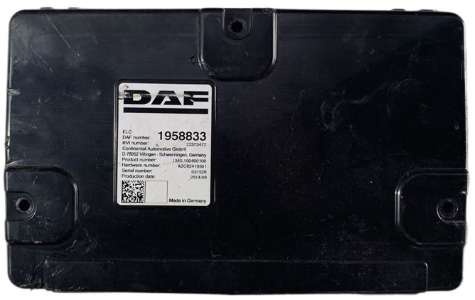 DAF CF 856 - Блок за управление: снимка 1 DAF CF 856 - Блок за управление: снимка 1