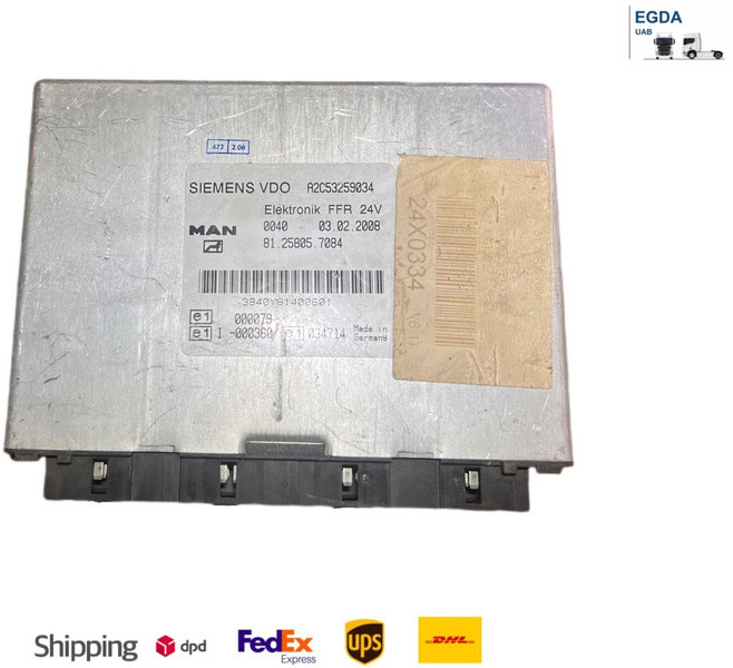 MAN SIEMENS VDO Elektronik FFR A2C53259034 81.25805.7084 - Блок за управление: снимка 1 MAN SIEMENS VDO Elektronik FFR A2C53259034 81.25805.7084 - Блок за управление: снимка 1