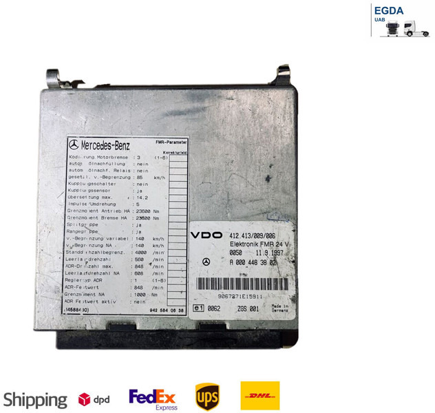 Mercedes-Benz ACTROS - Блок за управление: снимка 1 Mercedes-Benz ACTROS - Блок за управление: снимка 1