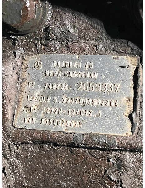 Mercedes-Benz Arocs - Ос и части: снимка 2 Mercedes-Benz Arocs - Ос и части: снимка 2