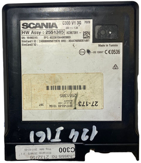 Scania S - Блок за управление: снимка 1 Scania S - Блок за управление: снимка 1