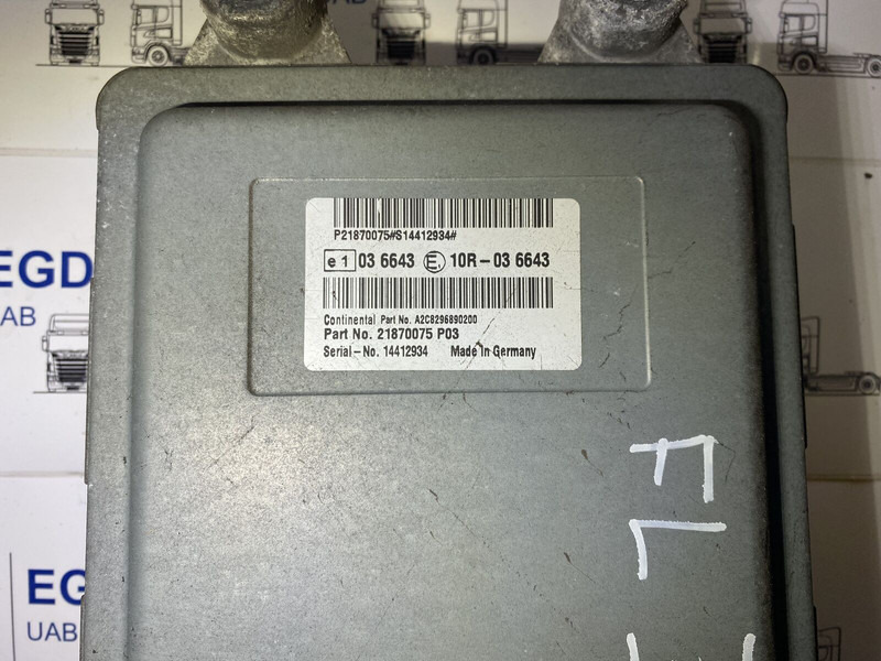 Volvo - Блок за управление: снимка 3 Volvo - Блок за управление: снимка 3