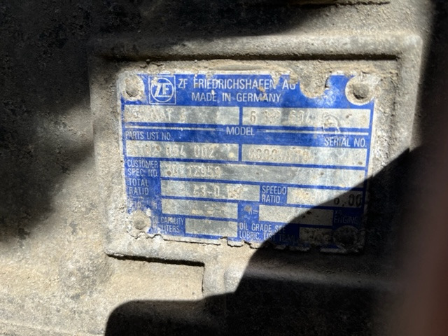 ZF 6 HP 604 C - Скоростна кутия за Автобус: снимка 1 ZF 6 HP 604 C - Скоростна кутия за Автобус: снимка 1